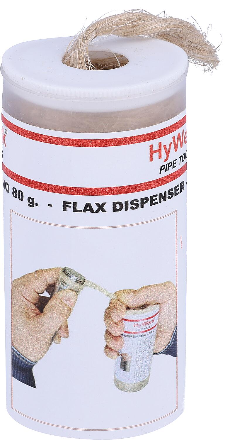 80g of hemp in a dispenser