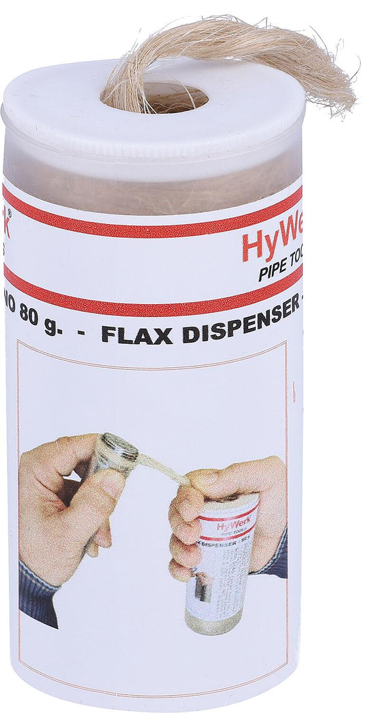 80g of hemp in a dispenser