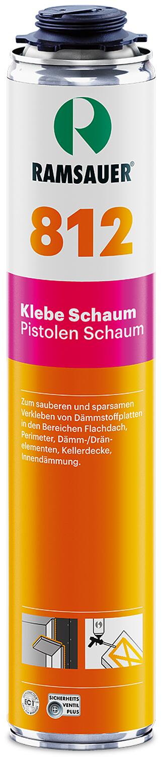 PU-Klebeschaum (1K) RAMSAUER 812, 750ml Brandklasse E (AT/CH)