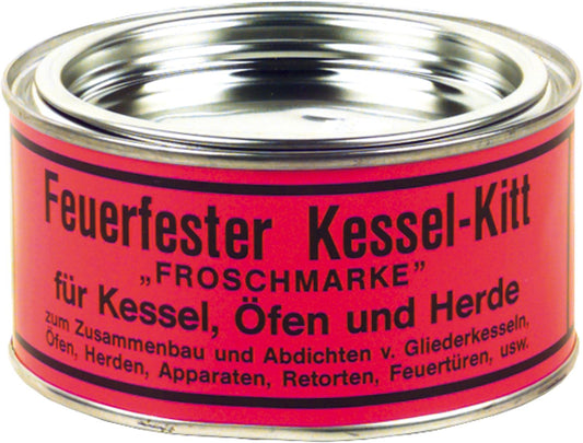 Boiler putty, fireproof up to 1000 °C, 1/2 kg can