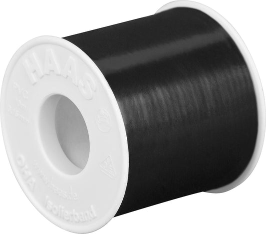 Corrosion protection bandages, black PVC, 50 mm wide, 0.15 mm thick, 10 m long