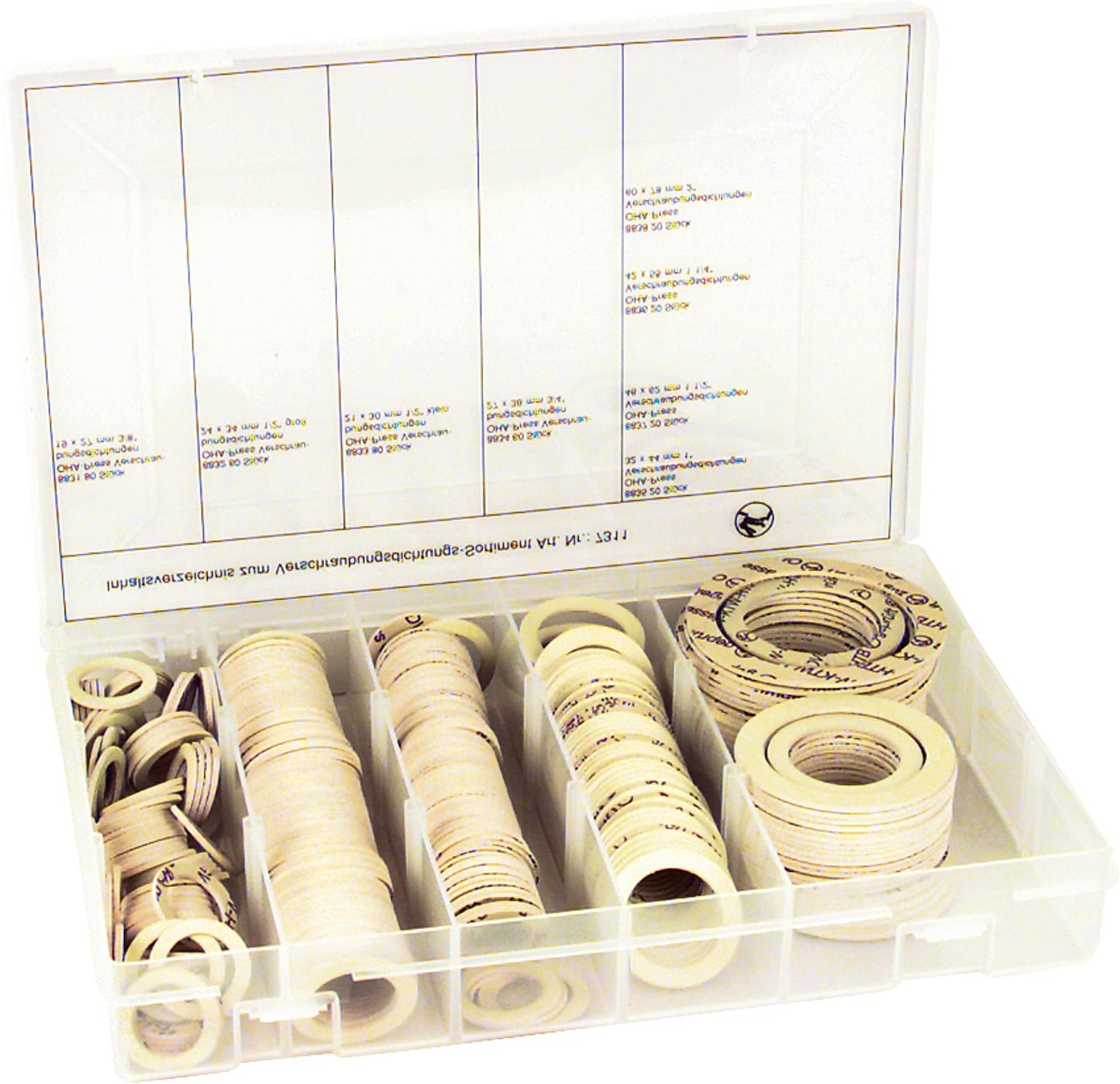 Screw-in seal assortment, 380 pieces