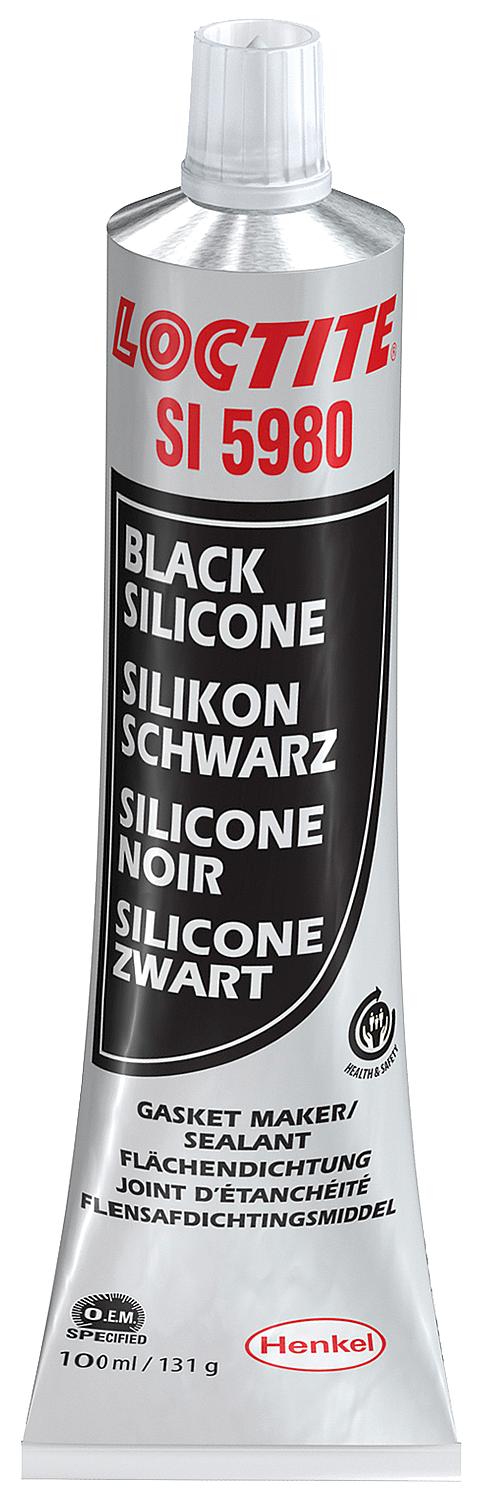 Universal-Flächendichtung flexibel (Silikon) LOCTITE SI 5980 [schwarz] 100ml Druckgasdose