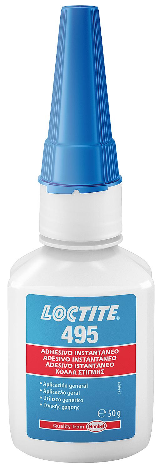 Universal low-viscosity instant adhesive LOCTITE 495, 20g dispensing bottle