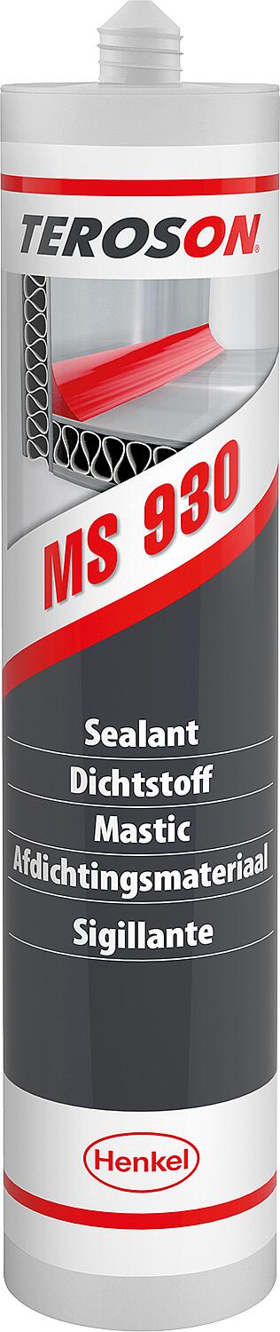 Flexible seal TEROSON MS 930 black, 310ml cartridge