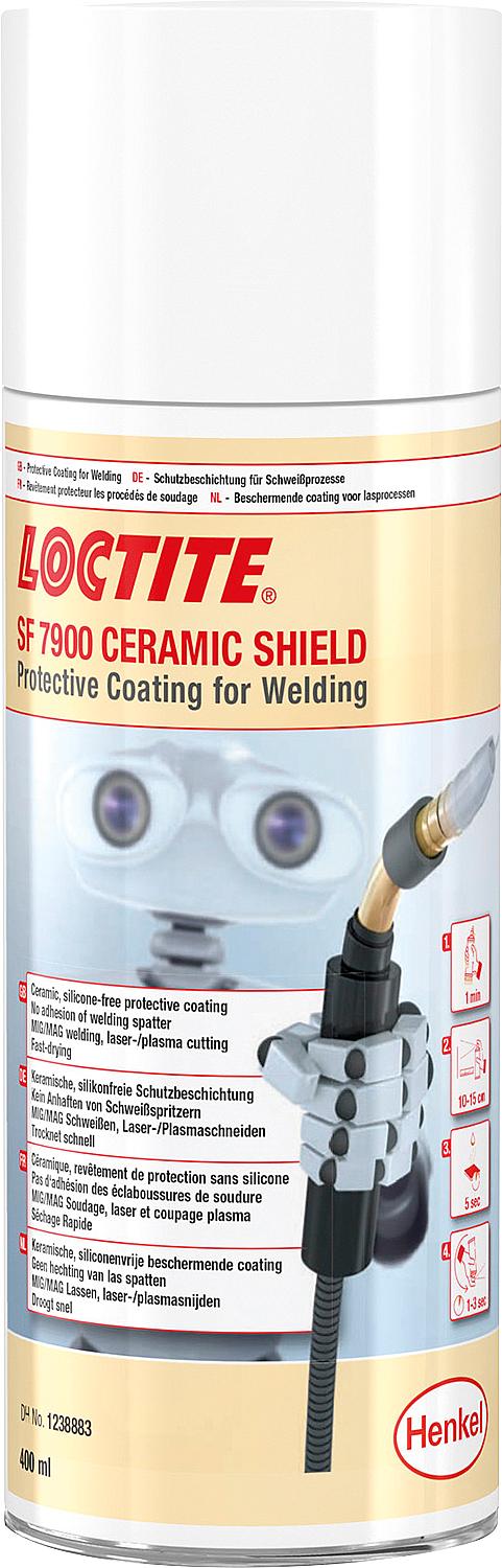 Revêtement protecteur (pour procédés de soudage, céramique) LOCTITE SF 7900 Ceramic Shield, aérosol de 400 ml