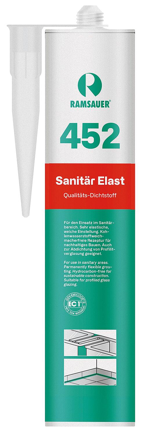 Sanitary Elast RAMSAUER 452 [grey No. 15] 310ml cartridge
