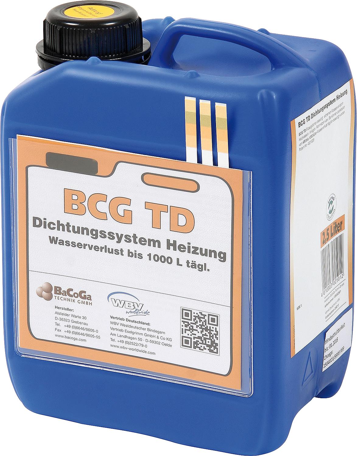 BCG total seal BCG-TD canister = 5 liters