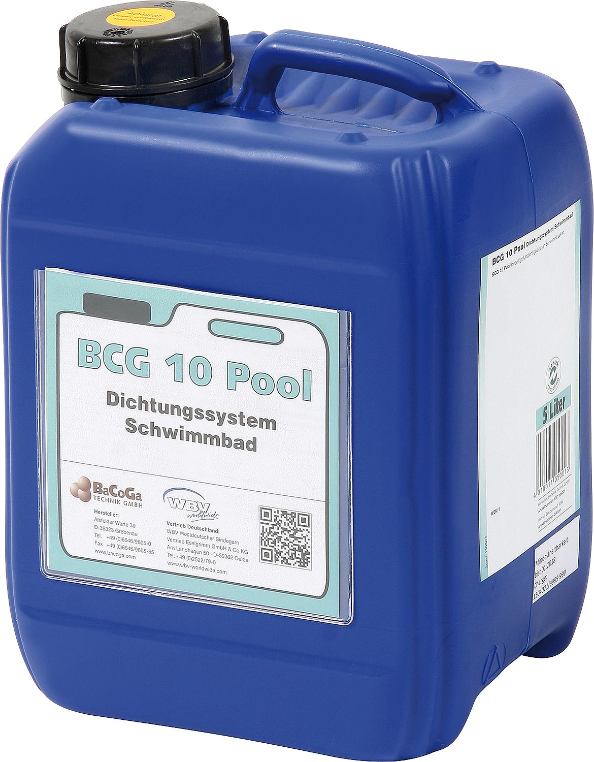 BCG Self-Sealing Compound BCG-Pool-10 Canister = 5 Liters Replaces BCG-50