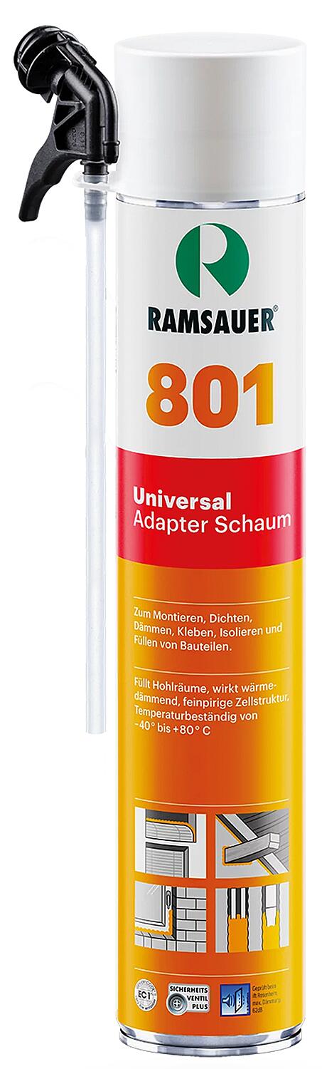 Universal PU-Montageschaum 801 Brandklasse B3 Österreich/Schweiz 750ml Dose