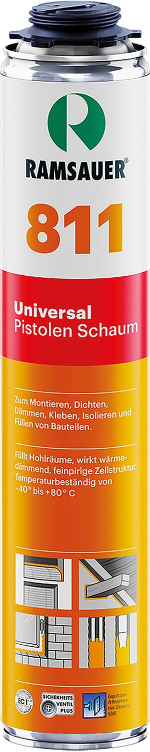 Universal PU-Schaum 811 Brandklasse B3 Österreich/Schweiz 750ml Dose