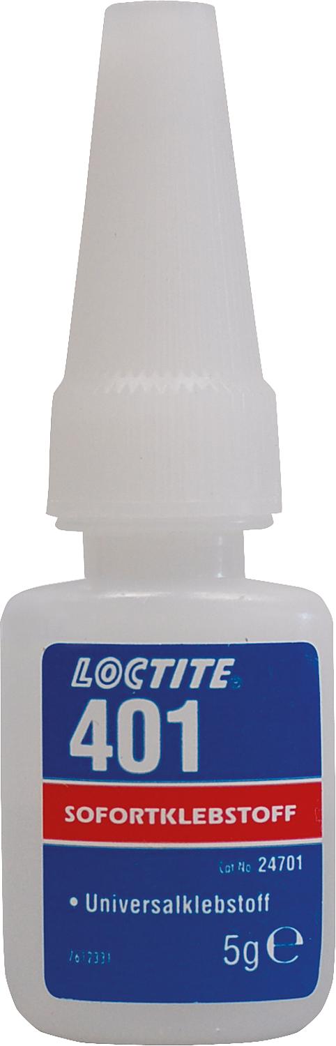 Universeller Sofortklebstoff (NSF) LOCTITE 401, 3g Tube