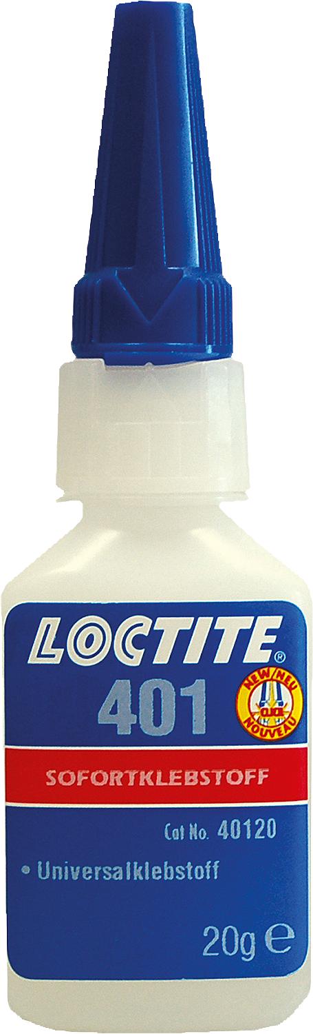 Universeller Sofortklebstoff (NSF) LOCTITE 401, 3g Tube