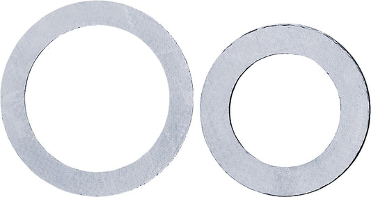Graphite gasket with carrier sheet, DIN 2690, black, 18 x 45 mm, 2 mm thick