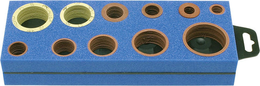 Universal sealing assortment for gas and water installations Ref. No.: 9000, Contents 206 pcs.