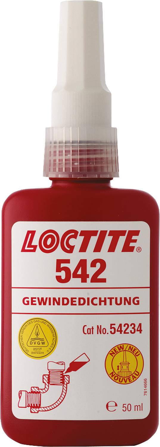 Loctite 542 Thread Sealant 50 ml DVGW tested