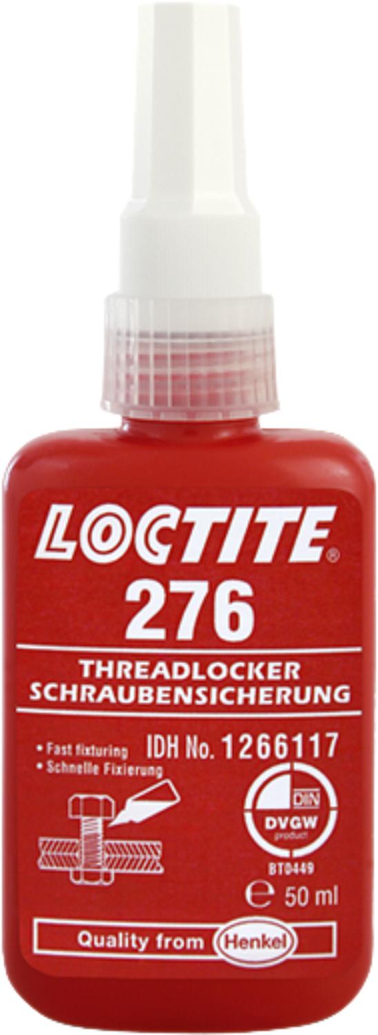 Schraubensicherung hochfest (DVGW) LOCTITE 276, 50ml Dosierflasche