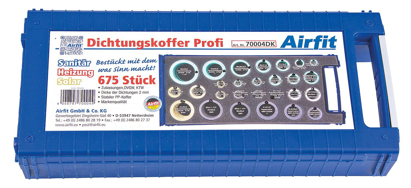 Professional sealing kit for plumbing, heating and solar