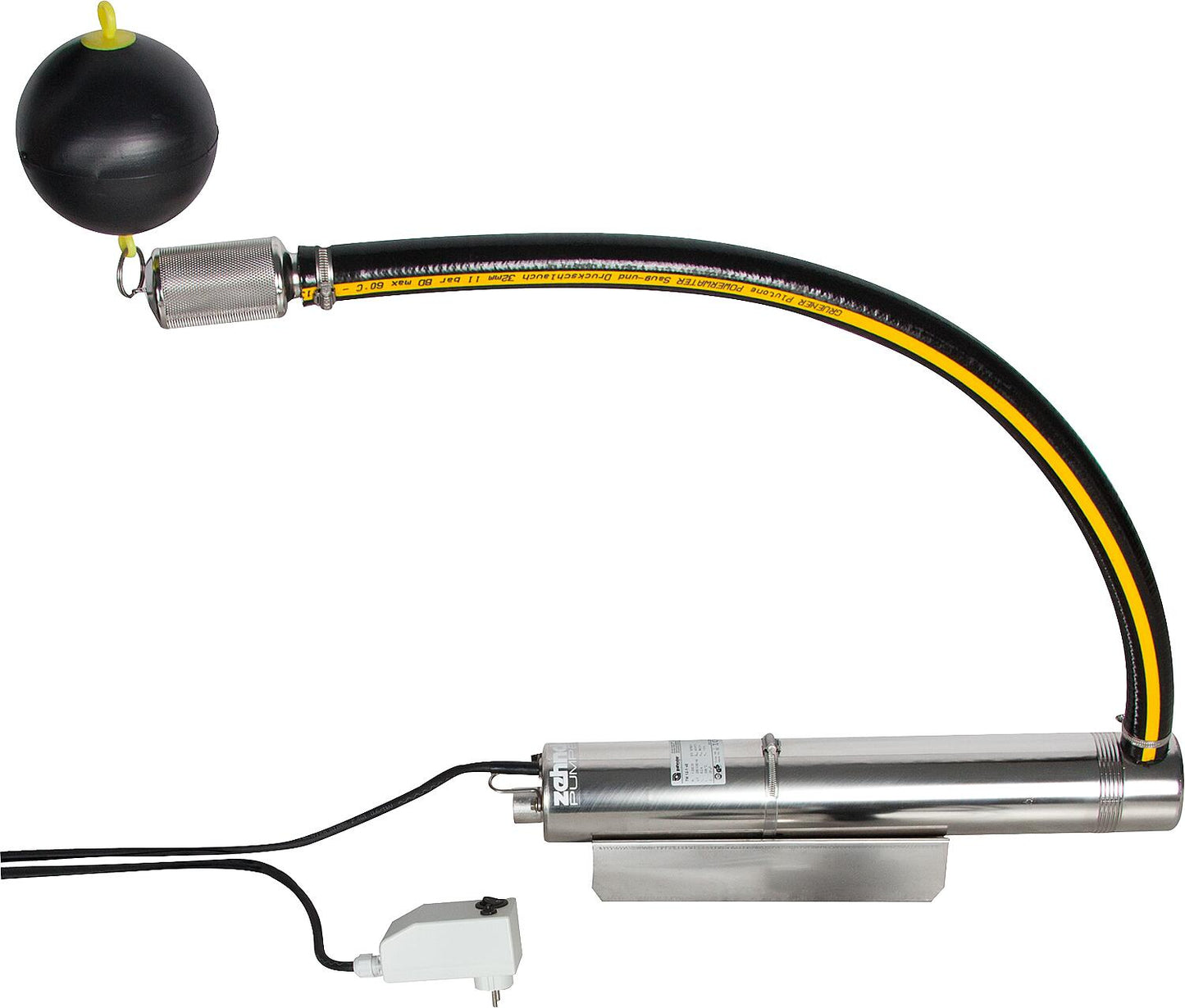 Deep well pump TM 12-1 with floating intake, stainless steel