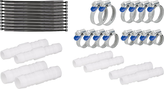 Emergency hose repair kit, 56 pieces, inner diameter: 12, 13, 14, 19 mm
