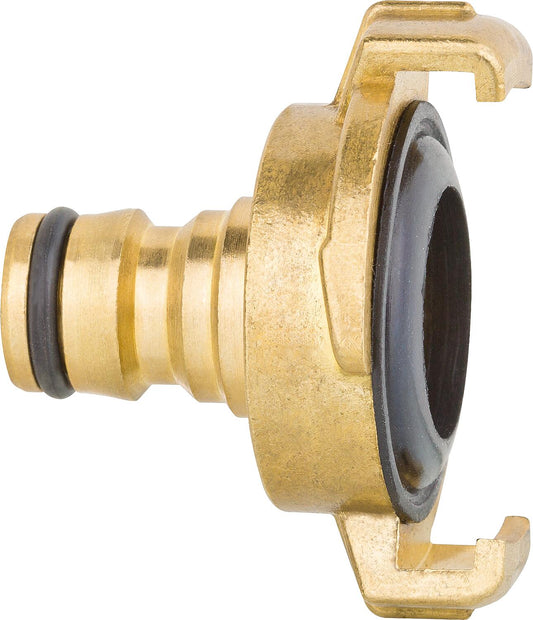 Quick coupling transition to standard plug system