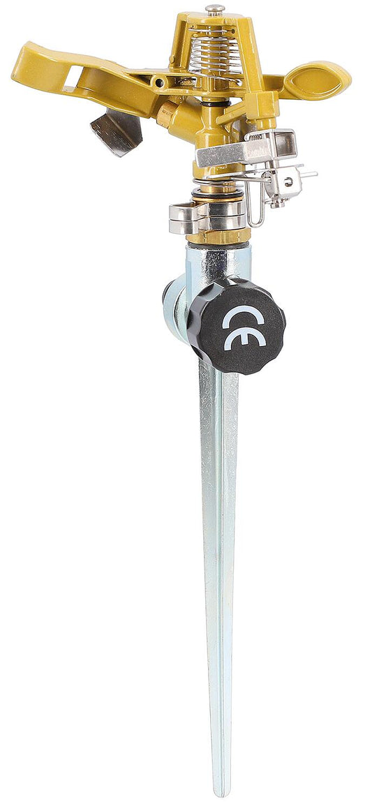 Impulse circular sprinkler, max. area 530m², max. spray range 26m