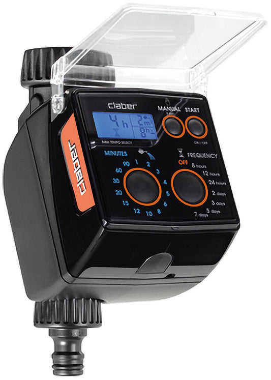 Tempo Select single-circuit irrigation computer, DN20 (3/4"), 14 programs with sensor input