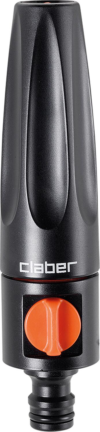 "Plus" spray nozzle, solid stream, spray mist, with regulating valve
