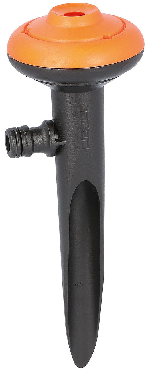 Sprinkler with ground spike, irrigation area max. 50m²