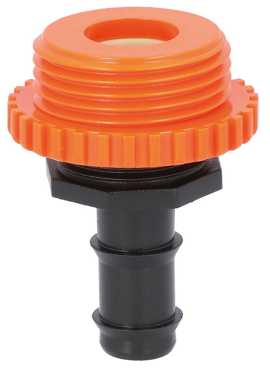 Threaded fitting AG DN20(3/4") + DN25(1") for laying pipe DN15(1/2")