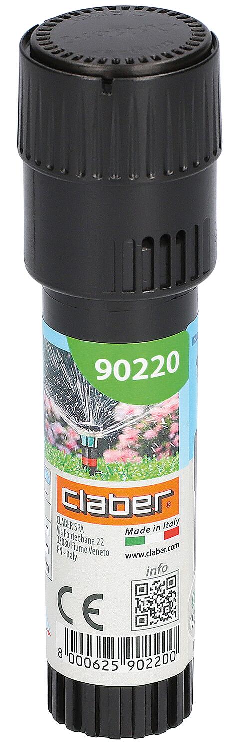 Pop-up sprinkler Micro 180° DN15(1/2")IG, max. 34.7m²