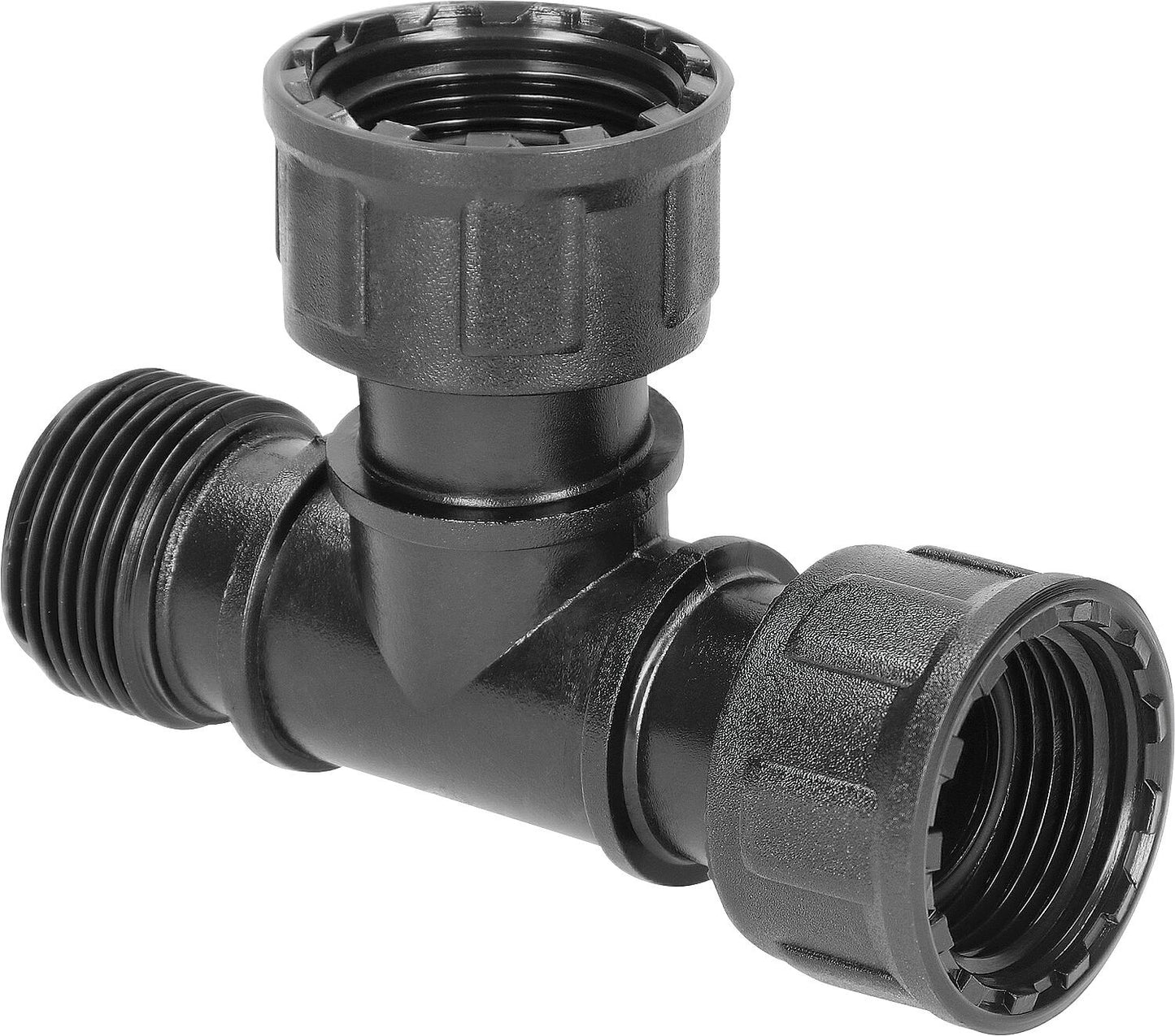 Raccord en T IG/IG/AG DN25(1") pour électrovannes