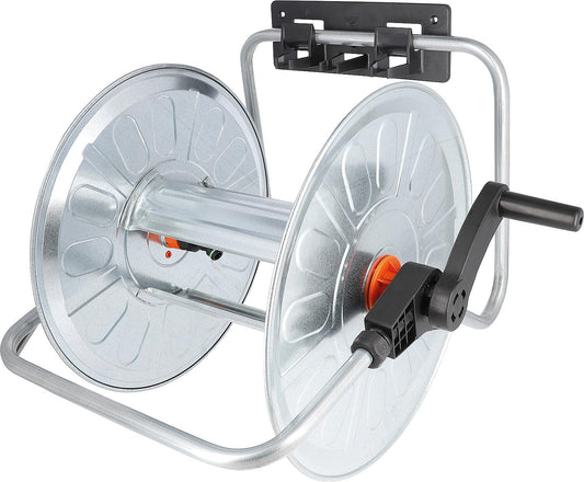 Wand-Schlauchtrommel Typ 131, Metall verzinkt, bis max 80m DN15(1/2") Schlauch