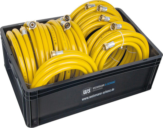 Füllschlauch 5m o. Schlauchhalter, Vorteilspaket, DN15 (1/2") inkl. WS-Box