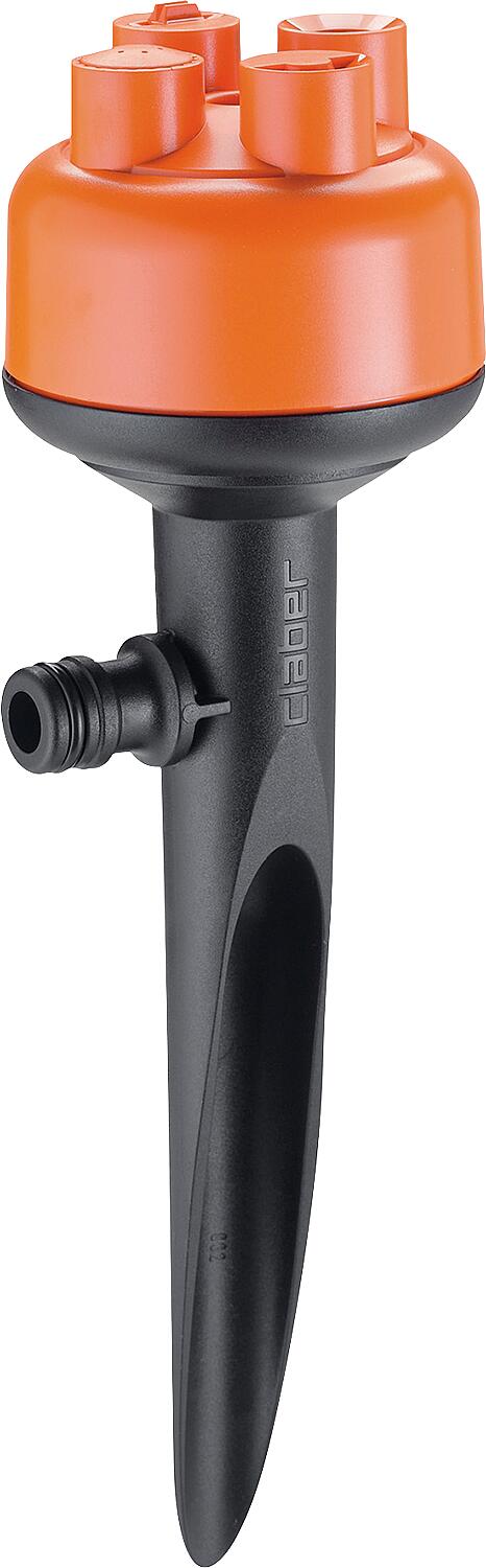 Multifunctional sprinkler with ground spike