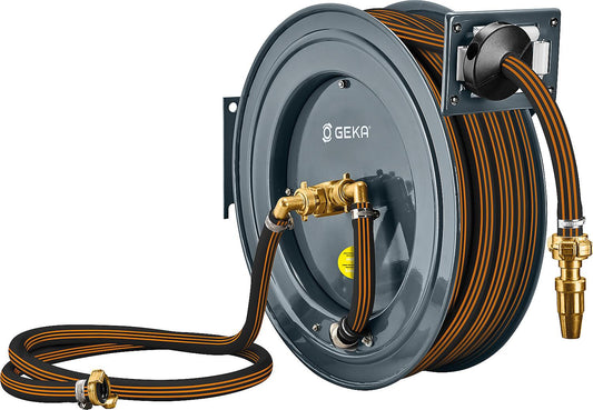 Geka plus PA20GSK hose reel with DN20 (3/4") 15m rubber hose