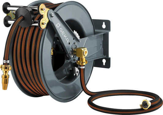 Geka plus PA30GSK hose reel with DN20 (3/4") 25m rubber hose