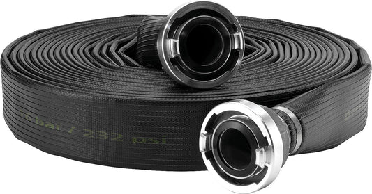 Geka rubber construction hose, DN50 (2"), Storz C connection, length 20 m