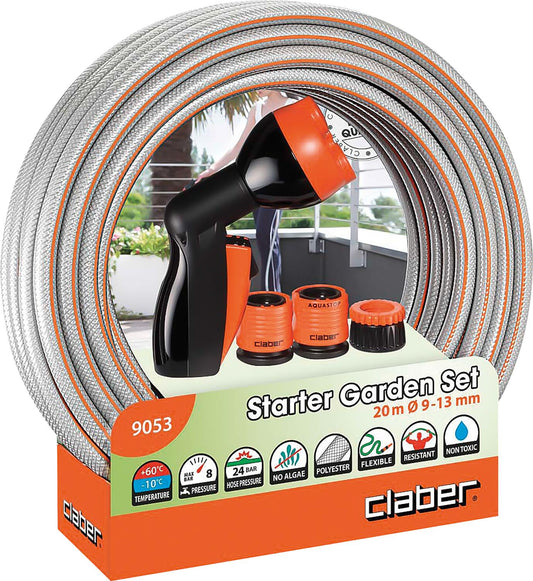 Gartenschlauch Set 20m "Starter Garden-Set" 5-teilig