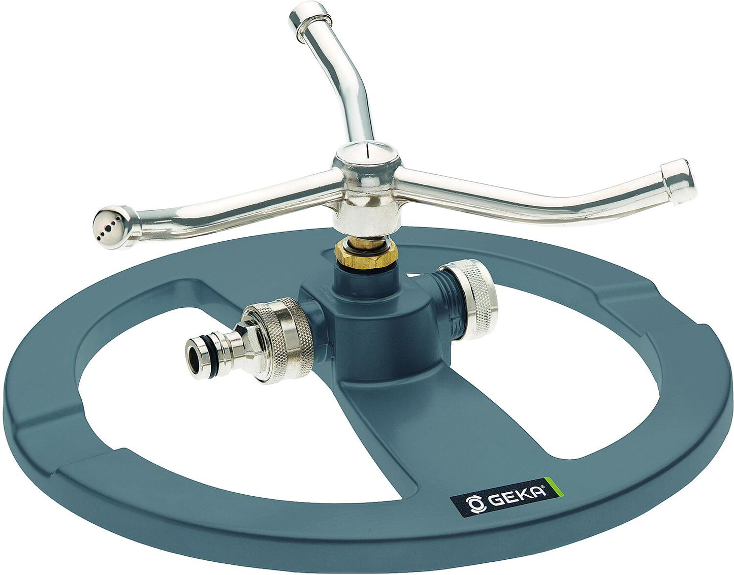 Arroseur circulaire à 3 bras avec connexion enfichable, en métal
