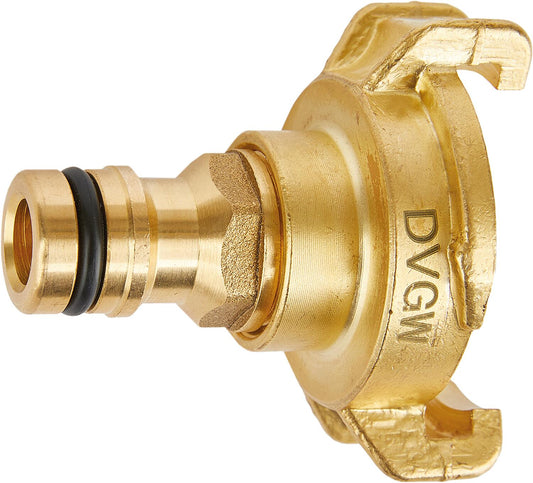 Geka plus plug-in system - adapter piece with claw and plug, MS, DVGW