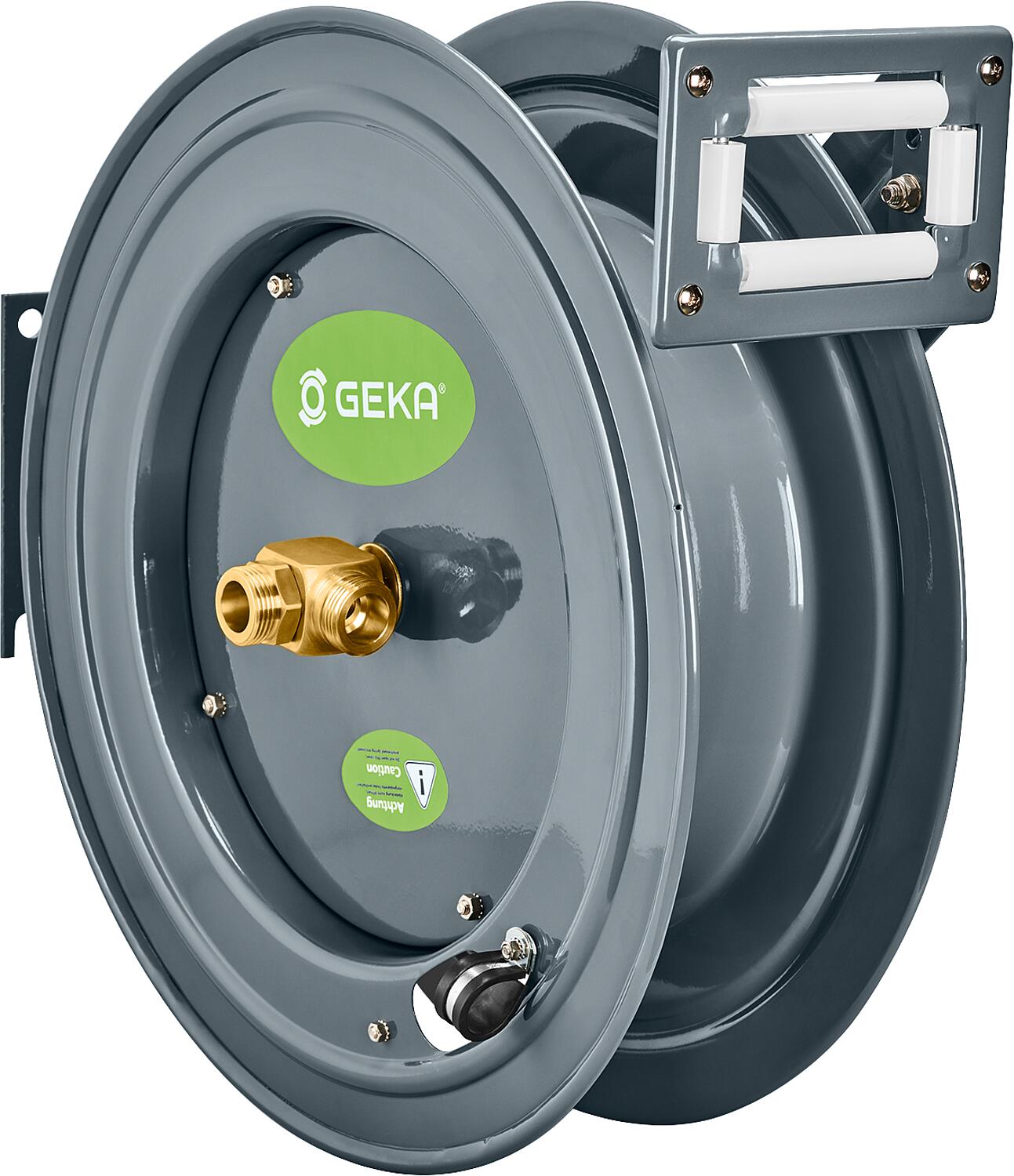 Geka plus auto.Hose reel "PA20", powder-coated steel for 20m 3/4"