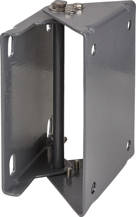 Wall mount 90°, swivels with screws