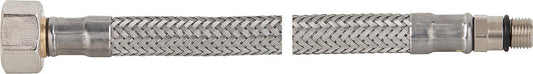 Verbindungsschlauch flexibel 1/2" Ü-Wurfmutter x M 10, KTW-A 350 mm, kurzer Gewindenippel