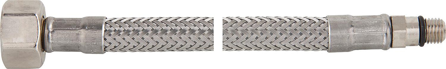 Tuyau de raccordement flexible 3/8" avec raccord M 8, KTW-A 350 mm, embout fileté court