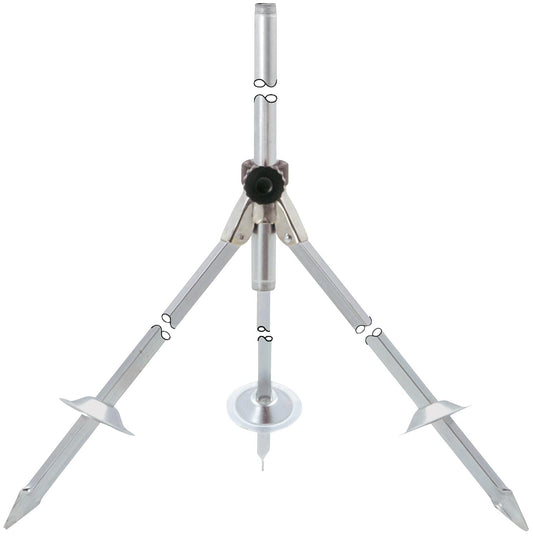 Tripod stand, galvanized steel, suitable for sprinkler models 92 068 84 + 92 068 85
