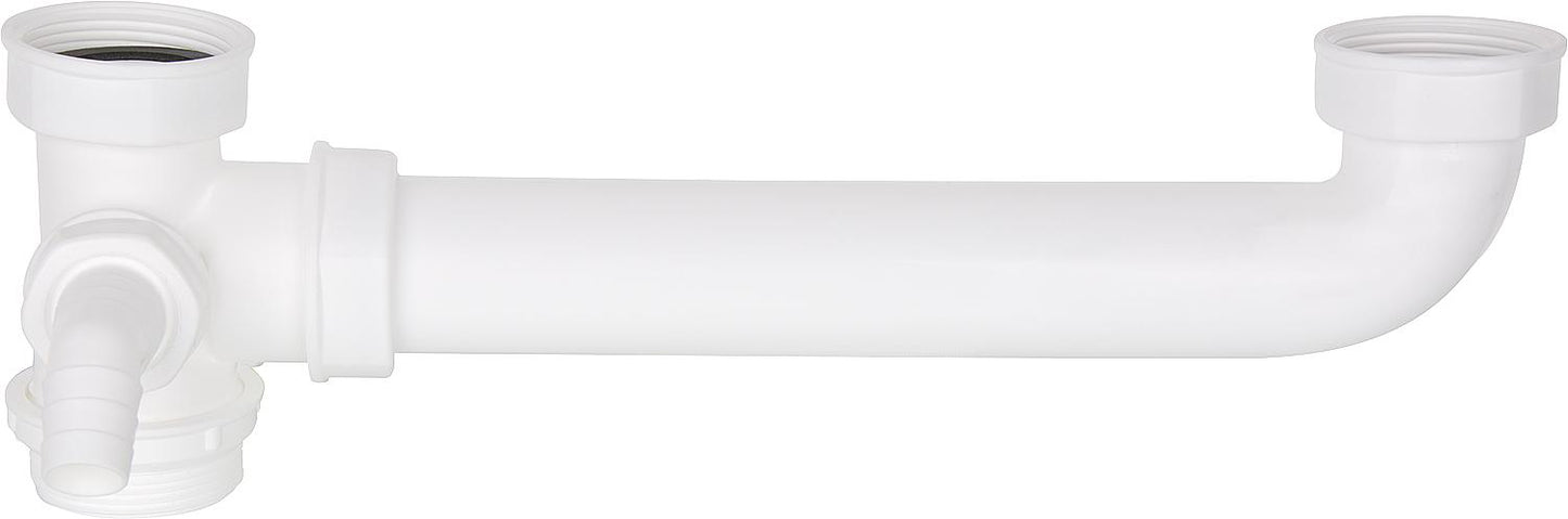 Raccord de vidange 1 1/2" pour éviers doubles avec sortie excentrée