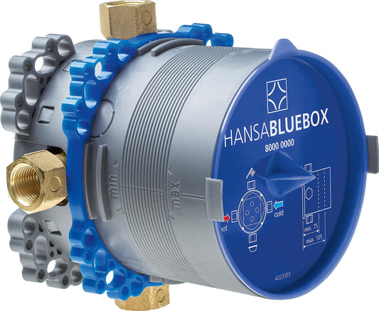 Hansa Bluebox flush-mounted basic unit, G 1/2", without shut-off valve