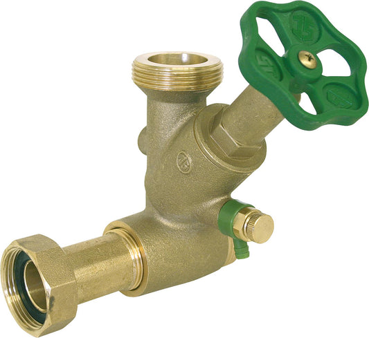 Branch T-valve 1" DVGW tested outlet 1 1/2"
