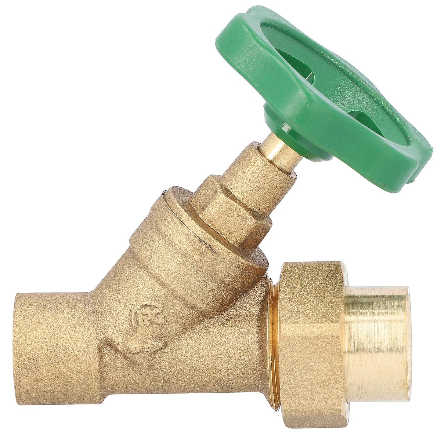Vanne à siège incliné avec connexion à souder 15 mm
